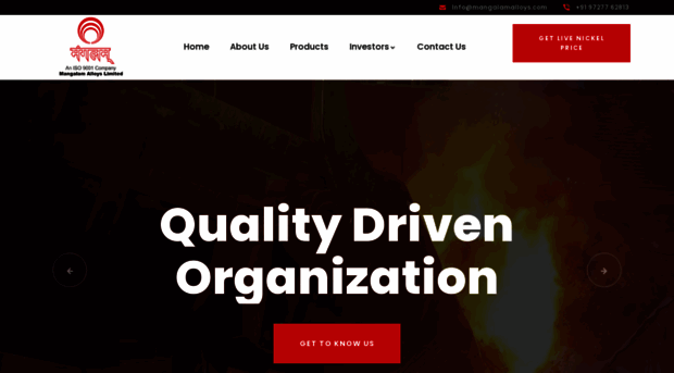 mangalamalloys.com