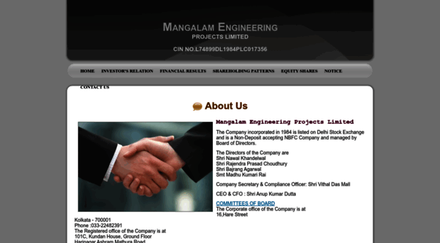 mangalamengineering.com