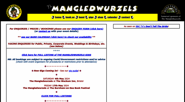 mangledwurzels.co.uk