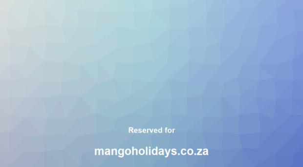 mangoholidays.co.za