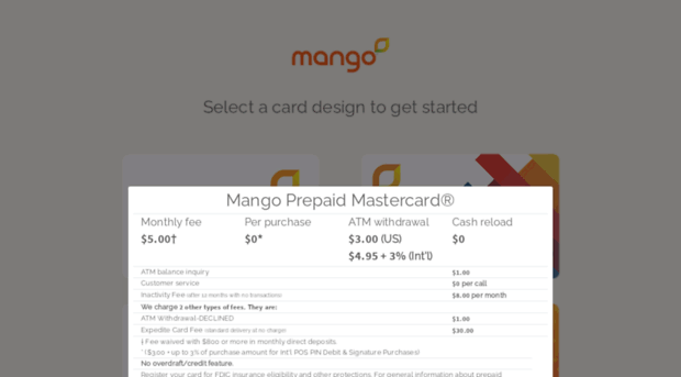 mangovisacard.com