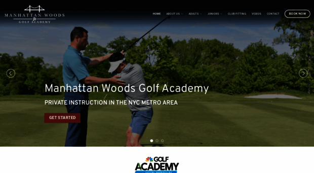 manhattanwoodsgolfacademy.com