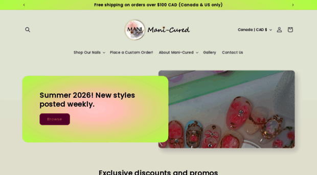 mani-cured.com