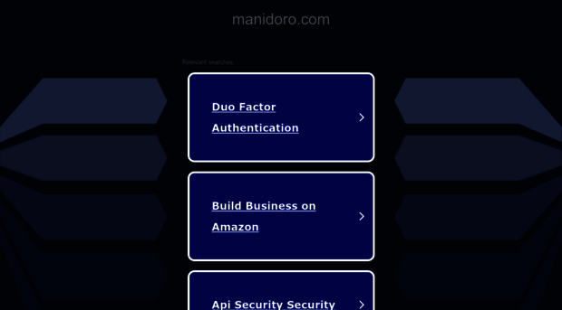 manidoro.com