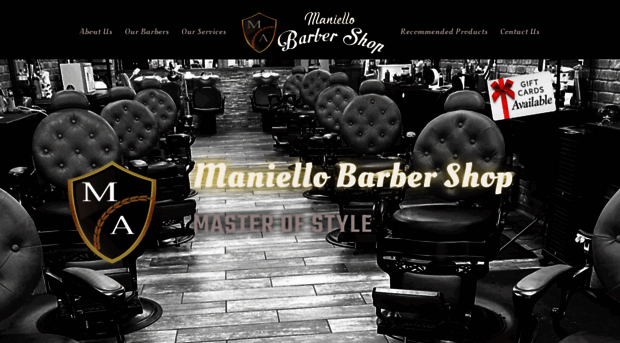 maniellobarbershop.com