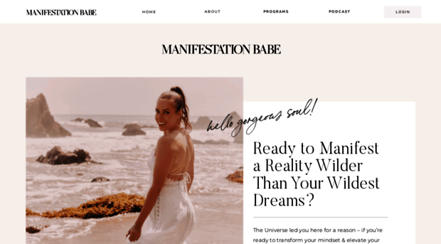 manifestationbabe.com