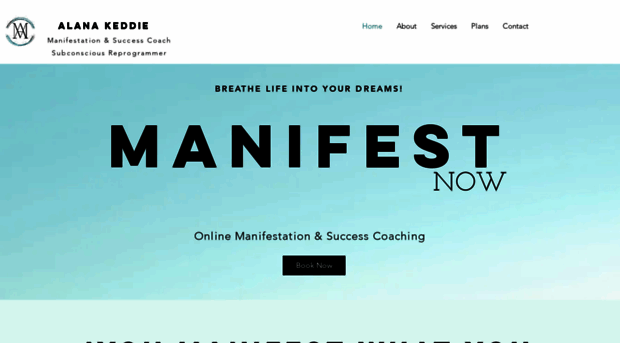 manifestdreamsnow.com