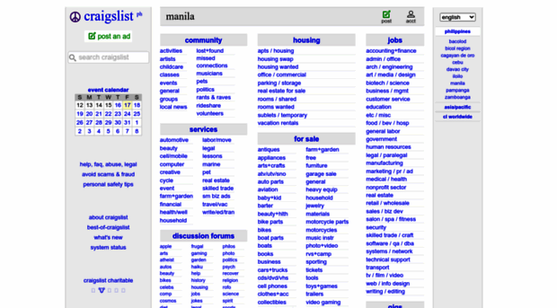 manila.craigslist.org