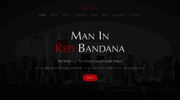 maninredbandana.com