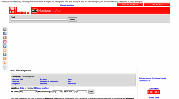 manipur.freeadsinindia.in