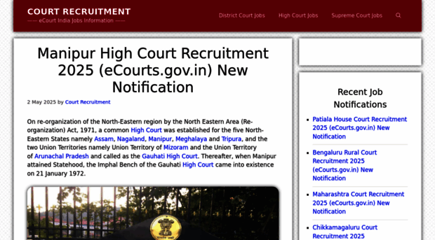 manipurhigh.courtrecruitment.com