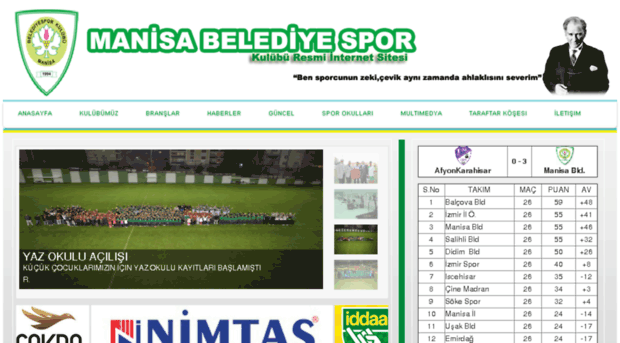 manisabelediyespor.com