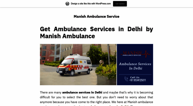 manishambulanceservice.wordpress.com