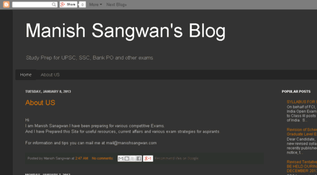 manishsangwan.com