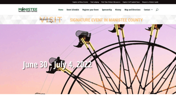 manisteeforestfestival.com