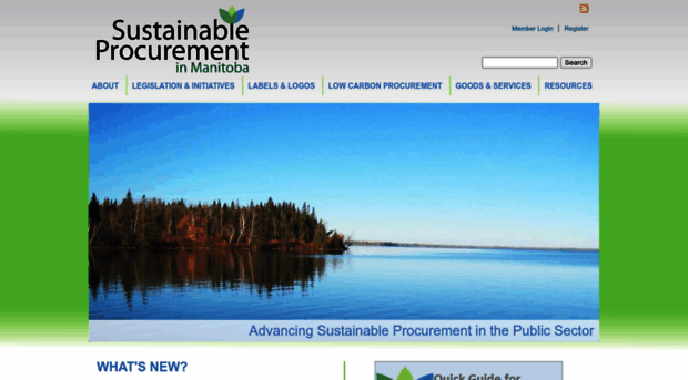 manitobasustainableprocurement.com