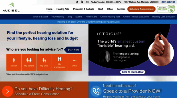 mankatohearingaids.com