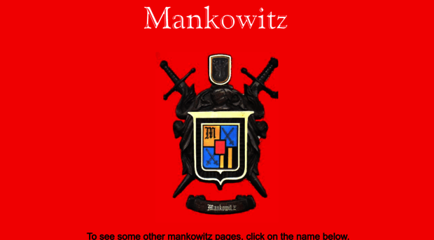 mankowitz.org