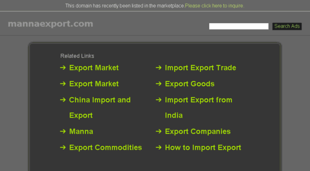 mannaexport.com