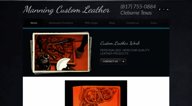 manningcustomleather.com