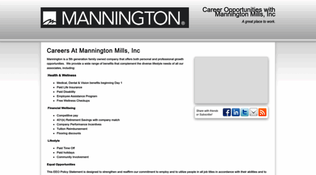 mannington.hrmdirect.com