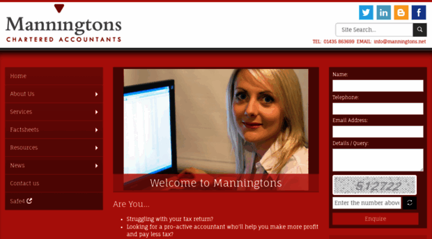 manningtons.net