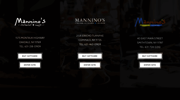 manninosrestaurant.com