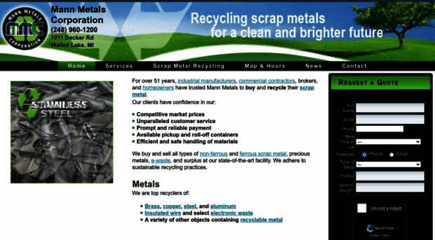 mannmetalrecycling.com