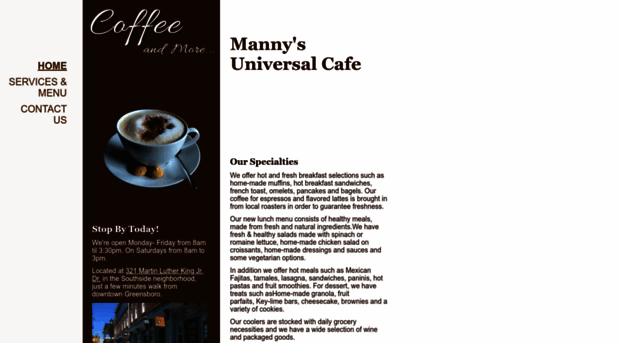 mannysuniversalcafe.com