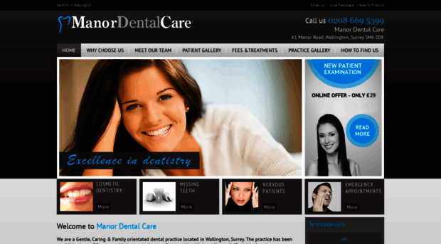 manordentalcare.co.uk