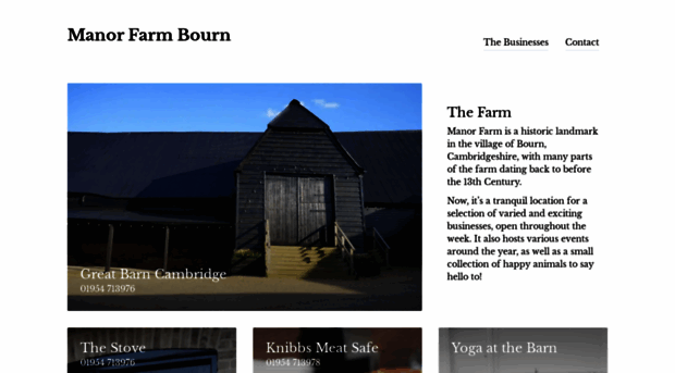 manorfarmbourn.com