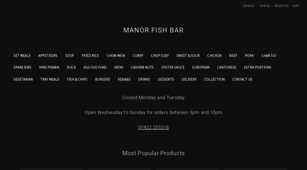 manorfishbar.co.uk