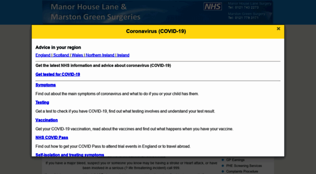 manorhouse-marstongreensurgeries.co.uk