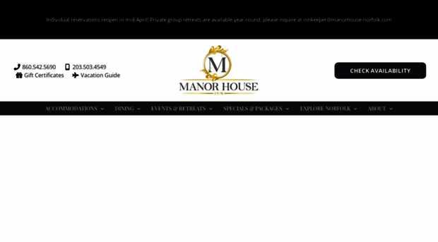 manorhouse-norfolk.com