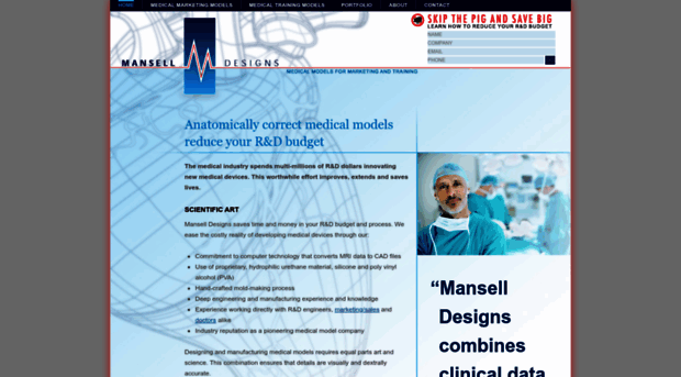 mansell-medical-models.com