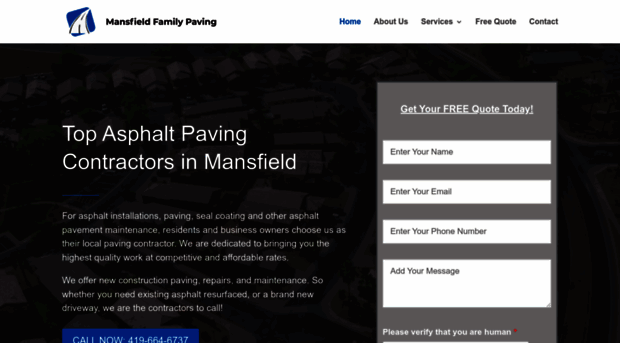 mansfieldfamilypaving.com