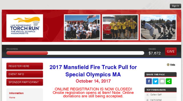 mansfieldfiretruckpull.kintera.org