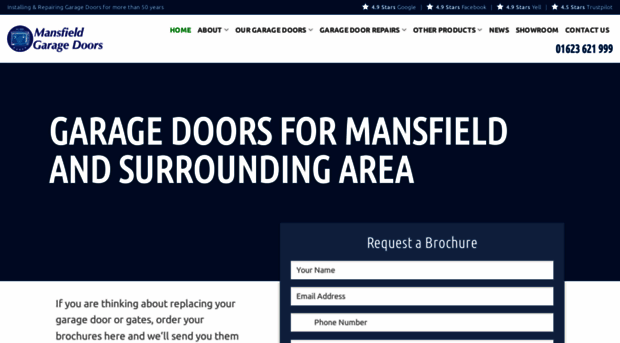 mansfieldgaragedoors.co.uk