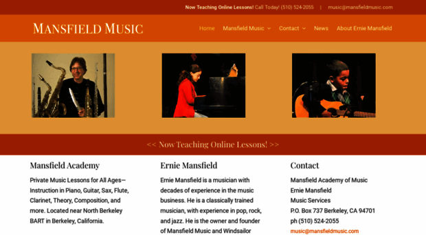 mansfieldmusic.com