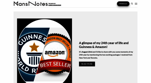 mansnotes.com