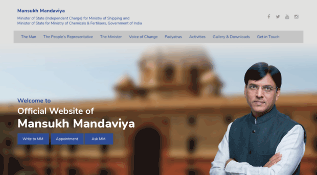 mansukhmandaviya.com