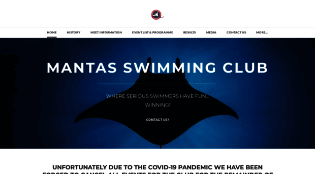 mantasswimming.com