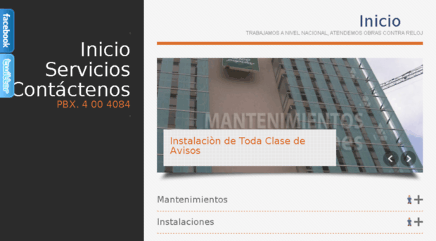 mantenimientoseinstalaciones.com