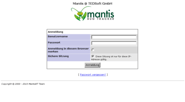 mantis.tedsoft.dyndns.org