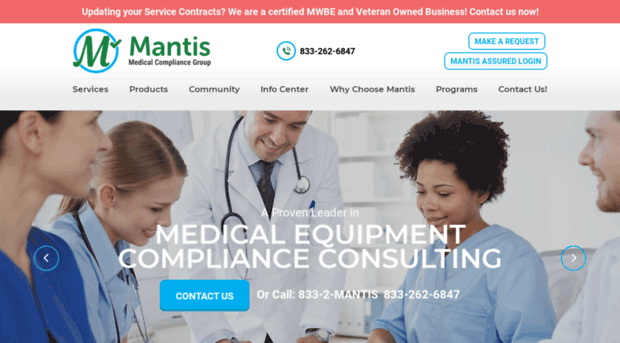 mantismedicalequipment.com