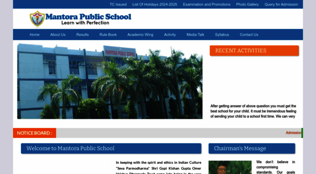 mantorapublicschool.com