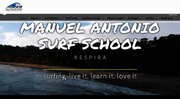 manuelantoniosurfschool.com