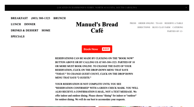 manuelsbreadcafe.com