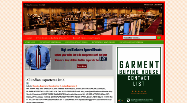 manufacturers.garmentbuyingagents.com