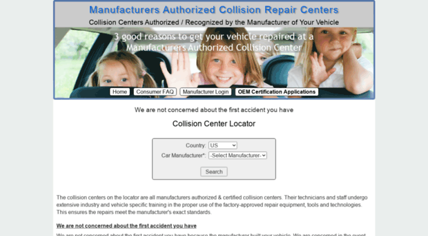 manufacturersauthorizedcollisioncenters.com